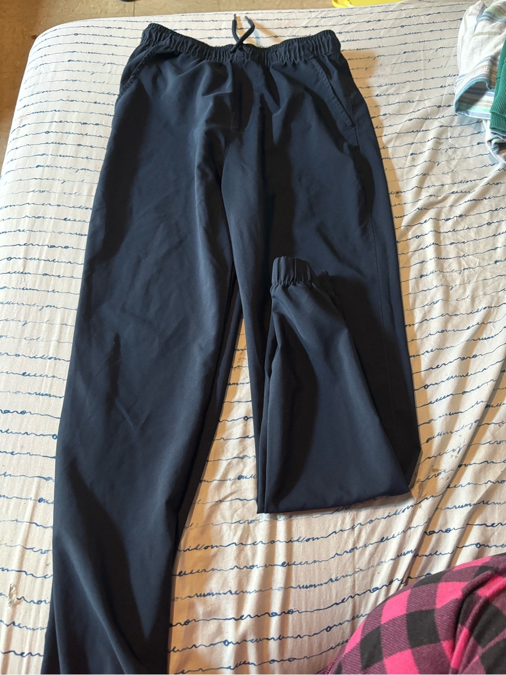 Boys Navy Blue Casual Pants - Casual Comfort